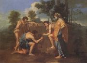 Nicolas Poussin The Shepherds of Arcadia (mk05) china oil painting reproduction